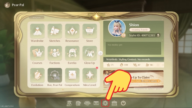 code Infinity Nikki 3