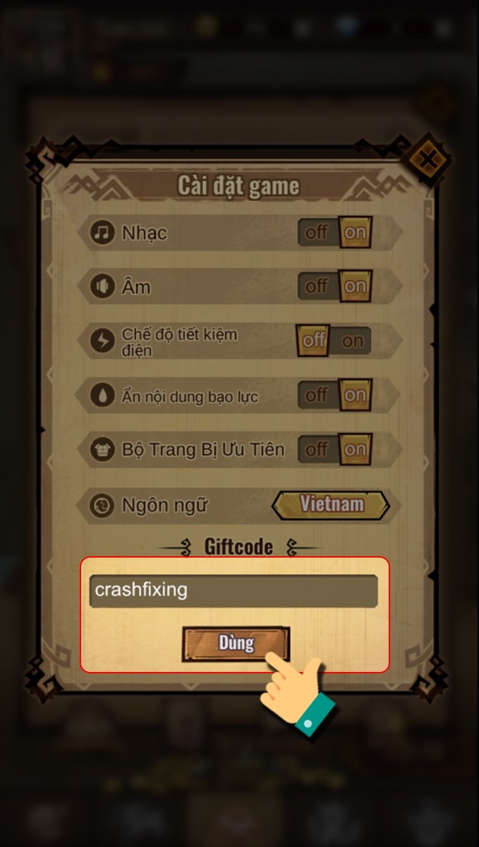 code Starve Arena hình 5