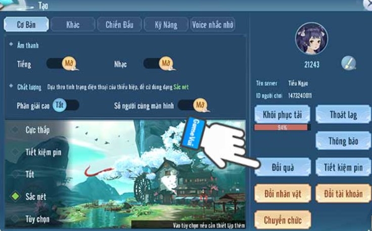code Tiếu Ngạo Gamota hình 4