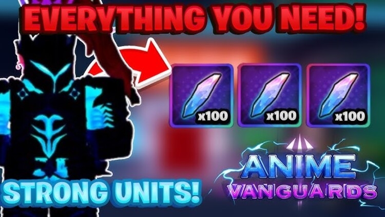 Code Anime Vanguards update 1.75 1