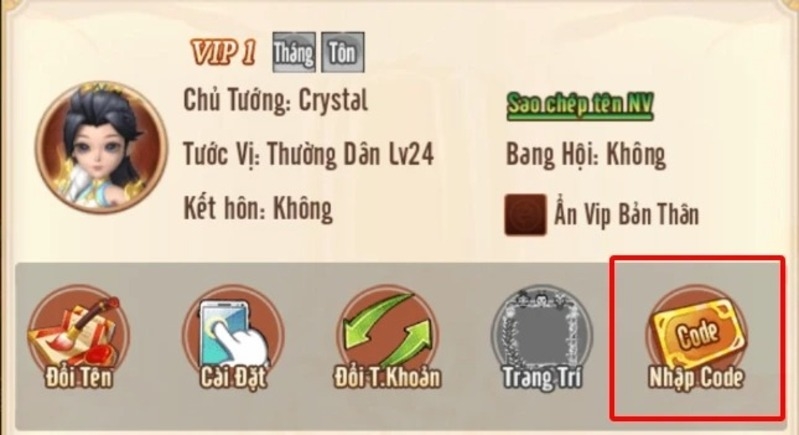 code Ảo Mộng 3Q 2