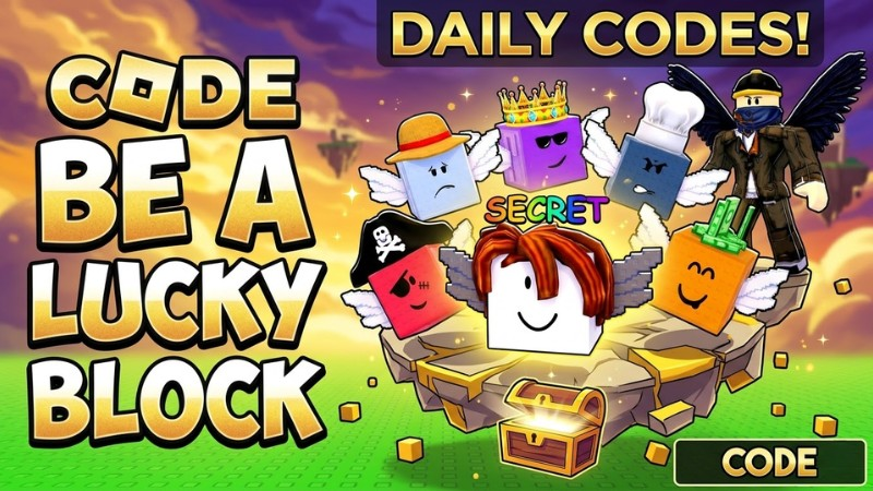 Code Be a Lucky Block 4