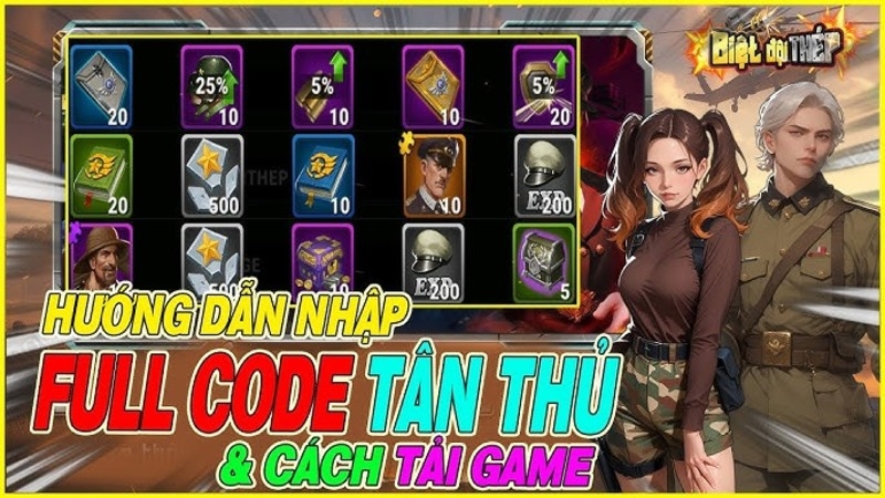 code Biệt Đội Thép 1