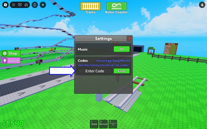 Code Build a Roller Coaster 5