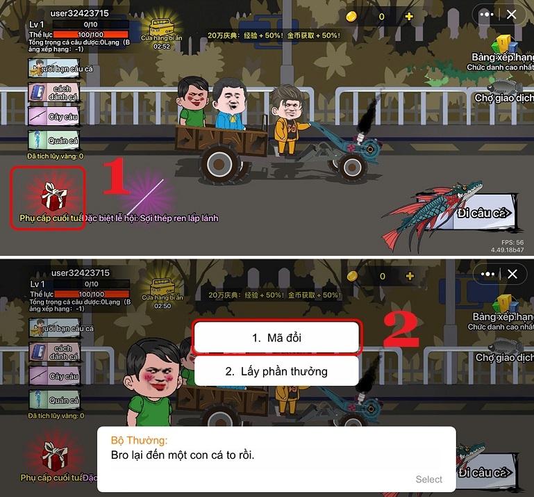 Code Câu Cá Vạn Cân ảnh 3