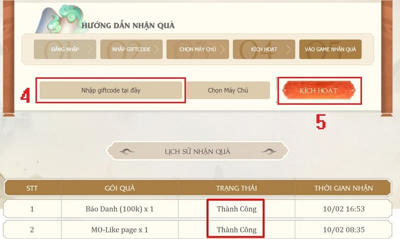 Code Cửu Âm Chân Kinh 2D ảnh 5