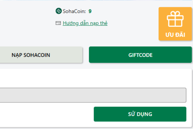 Code Đại Hiệp Xuất Chiêu hình 6