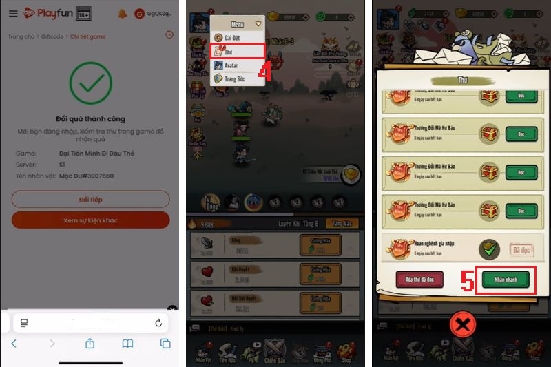 Code Đại Tiên Mình Đi Đâu Thế ảnh 4