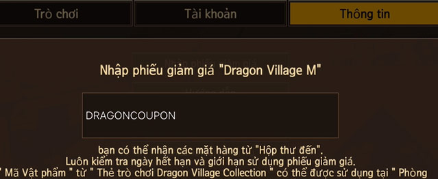 Code Dragon Village M 4