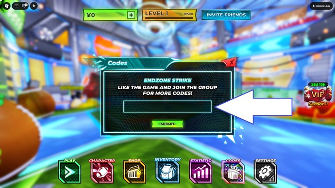 Code Endzone Strike 6