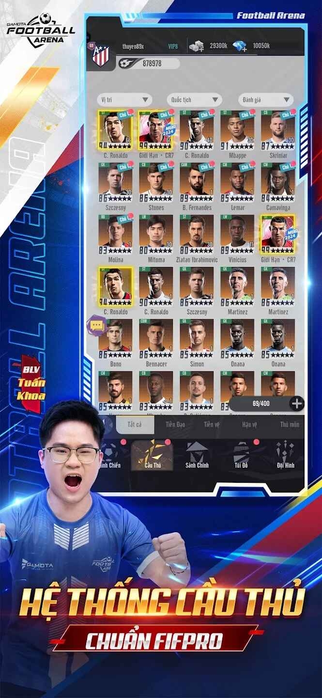 code Football Arena hình 2