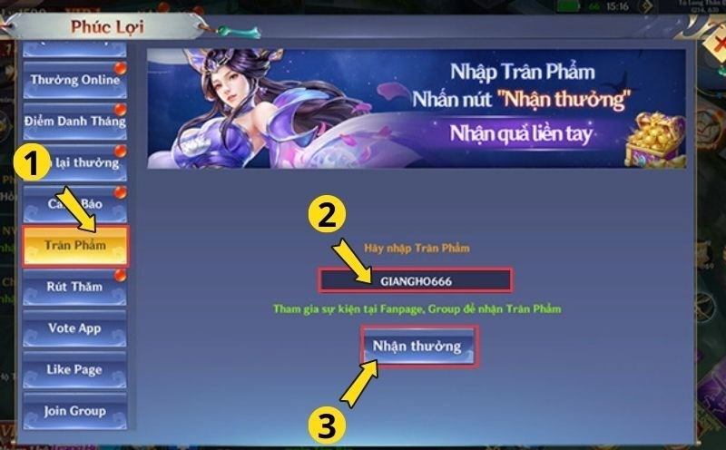 Code Giang Hồ: Bát Phái Phân Tranh 3