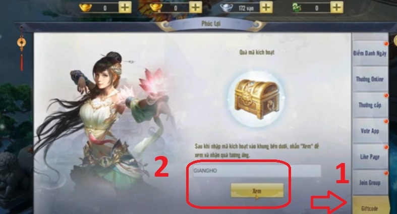 code giang hồ hiệp ảnh vtc 6