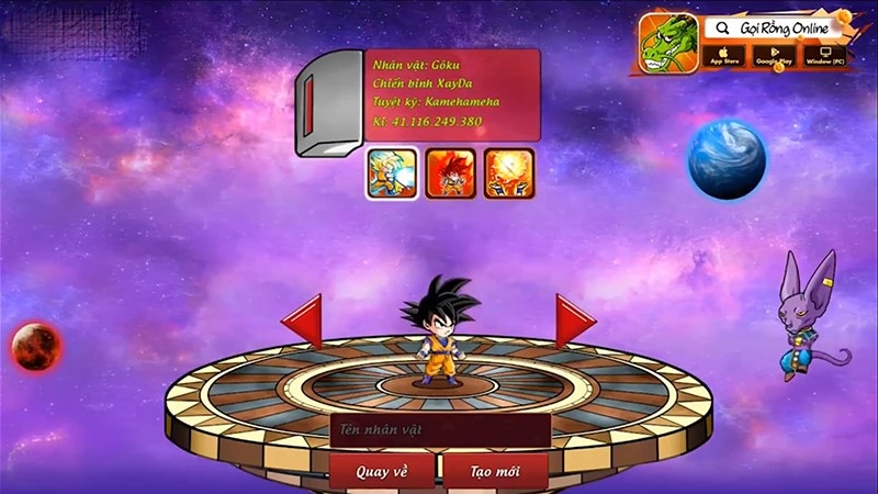 code Gọi Rồng Online 2