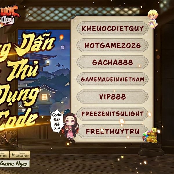 Code Khế Ước Diệt Quỷ 5