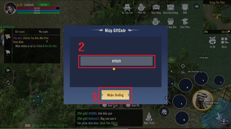 Code Kiếm Tôn Origin ảnh 4