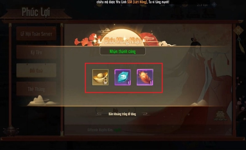 Code Linh Kiếm Chi Mộng ảnh 7