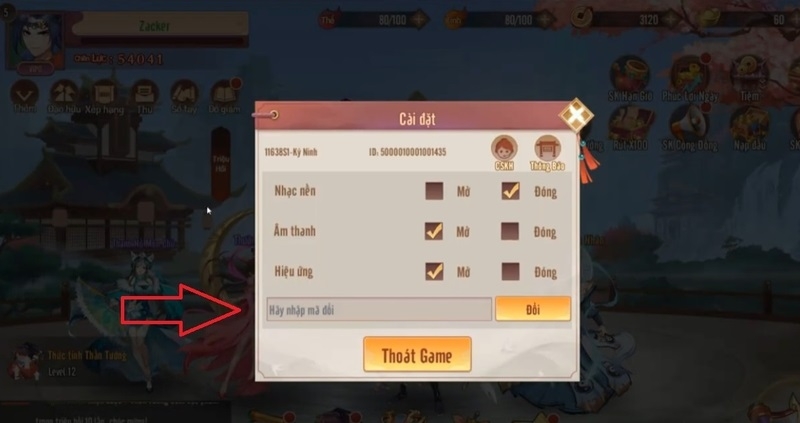 code nhất đại thiên tôn 8