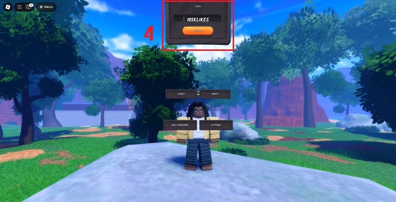 Nhập lần lượt từng mã code Ninja Time