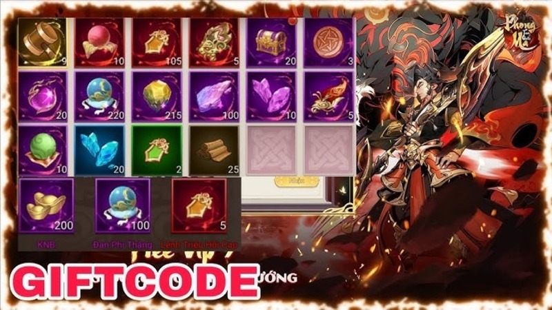 code Phong Ma Tam Quốc 1