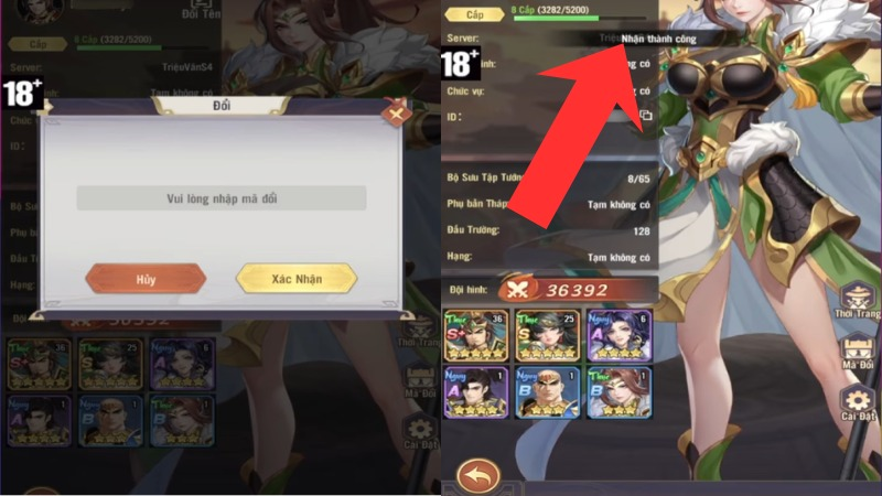 Code Samkok Tam Quốc 5