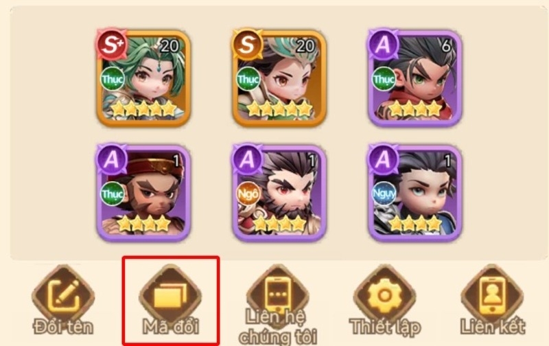 code tam quốc khởi động 2