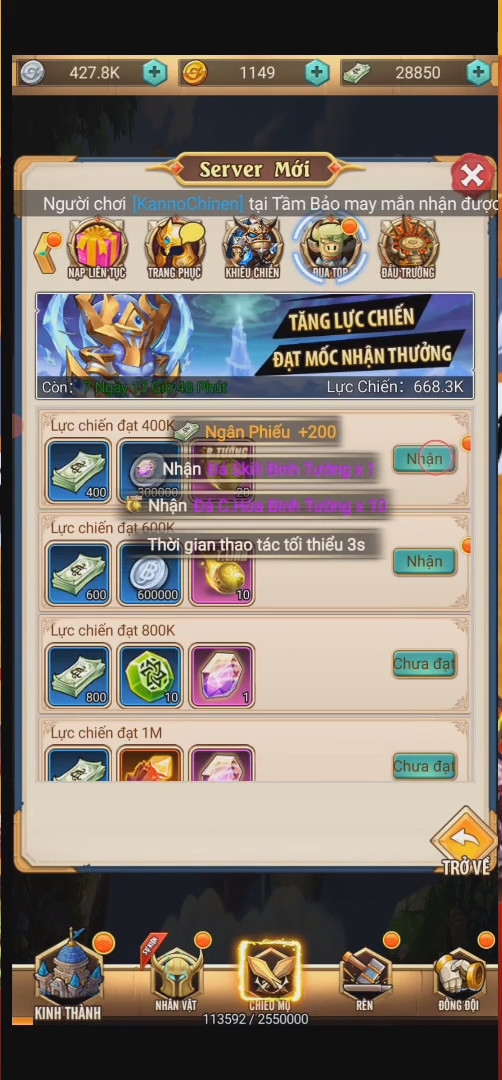 Code Tân Lãnh Chúa WoWg - ảnh 3