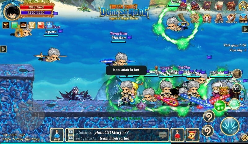 code Truyền Thuyết Dũng Sĩ Rồng 1