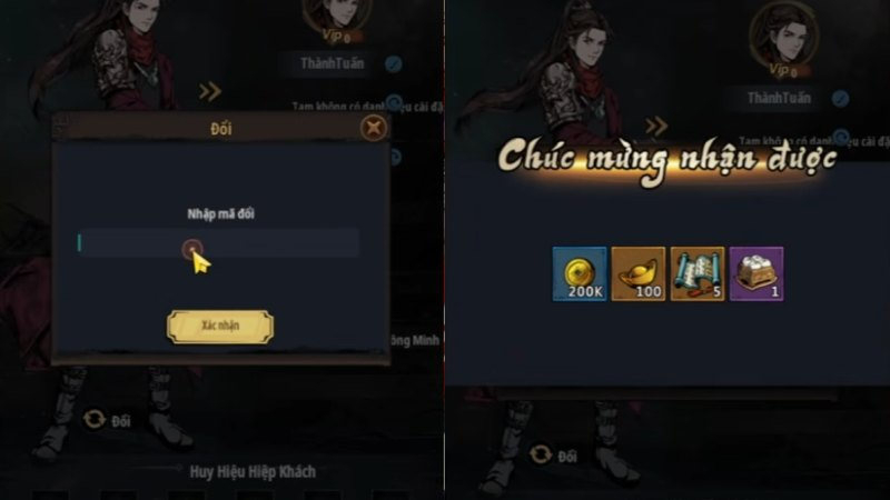 Code Vô Danh Giang Hồ  3