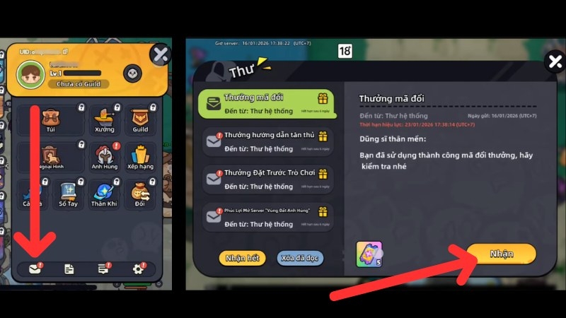 code Vùng Đất Anh Hùng 3