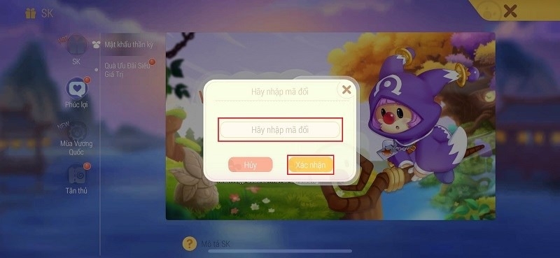 code Vương Quốc Chuột Chũi 5