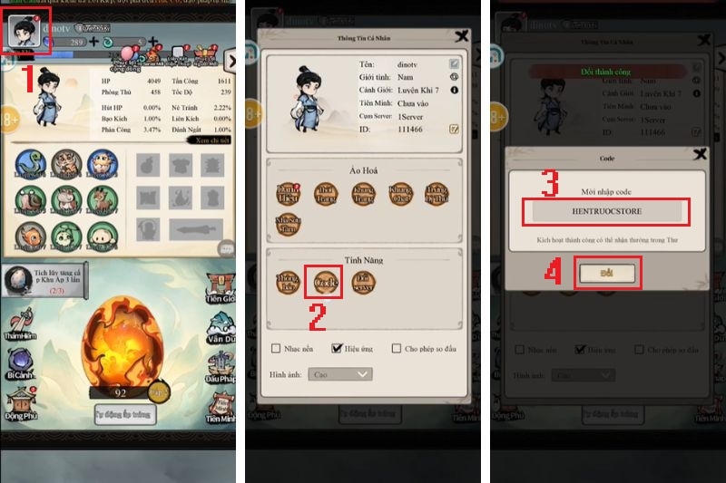 Code Yêu Thú Vấn Đạo ảnh 2