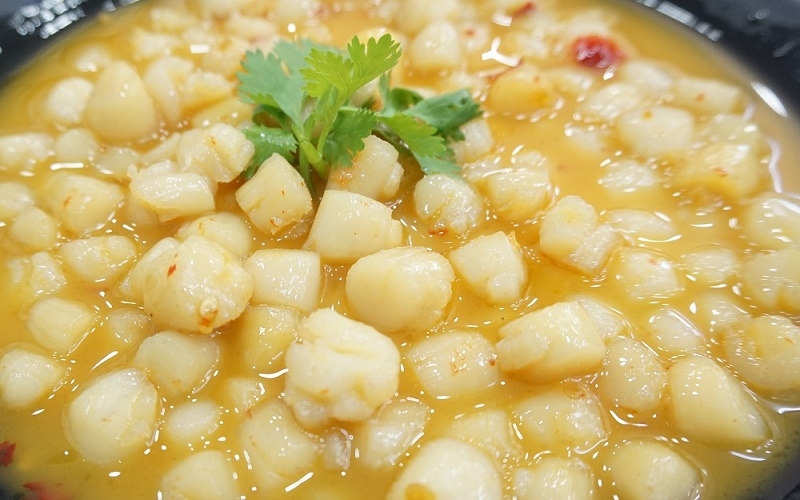 cồi sò điệp xào 2