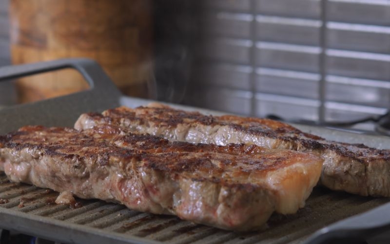 Áp chảo thịt bò