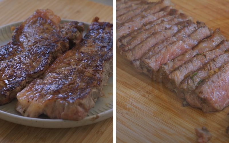 Hoàn thiện cơm bò bít tết kiểu Nhật