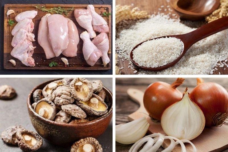 Cơm gà nấu thố ảnh 1