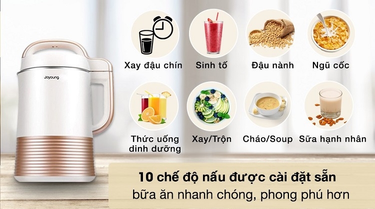 Công nghệ máy làm sữa hạt Joyoung (Hình 2)