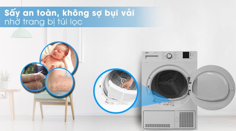 Công nghệ máy sấy quần áo Beko 6