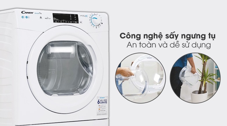 công nghệ máy sấy quần áo Candy (hình 1)
