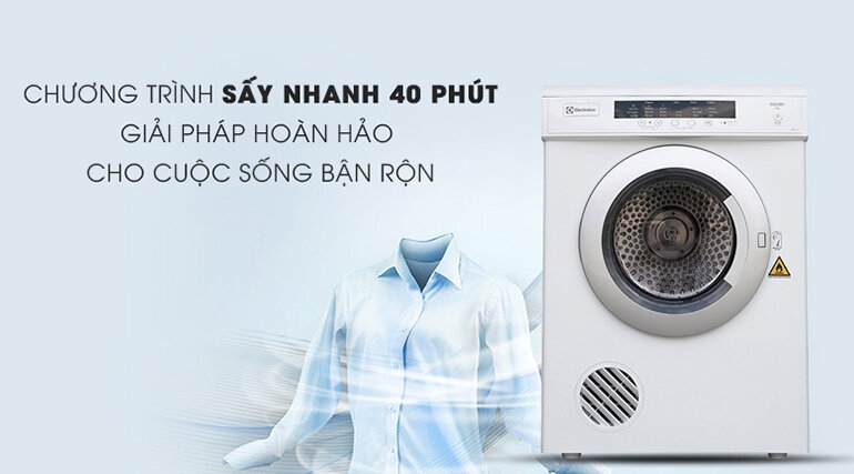 công nghệ máy sấy quần áo Electrolux 5