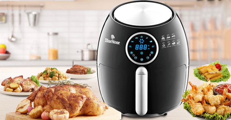 Công nghệ nồi chiên không dầu Bluestone hình 5