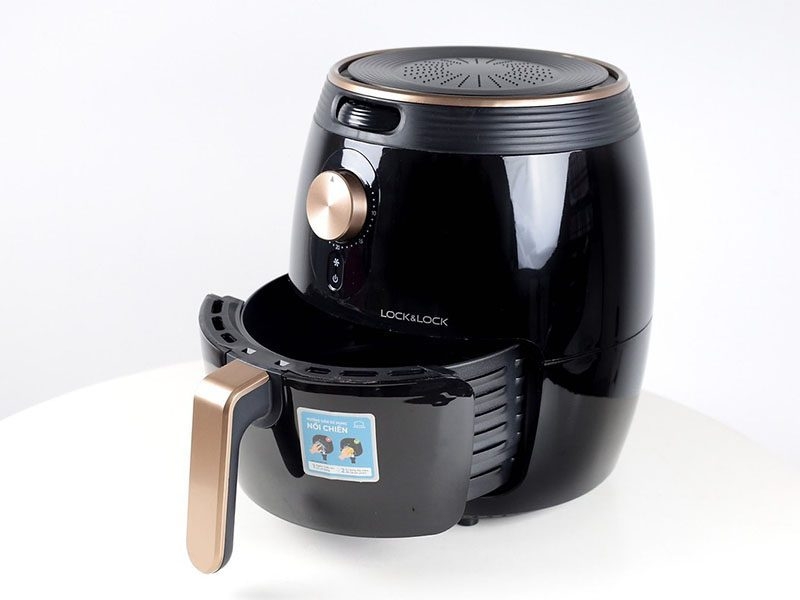 công nghệ nồi chiên không dầu lock&lock hình 8