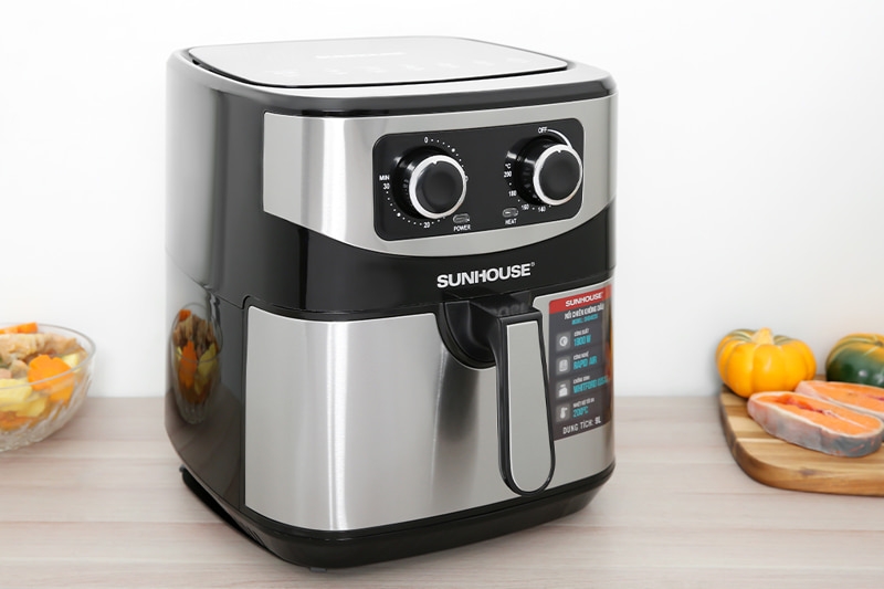 Công nghệ nồi chiên không dầu Sunhouse ảnh 1