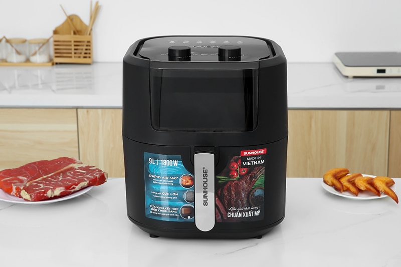 Công nghệ nồi chiên không dầu Sunhouse ảnh 2