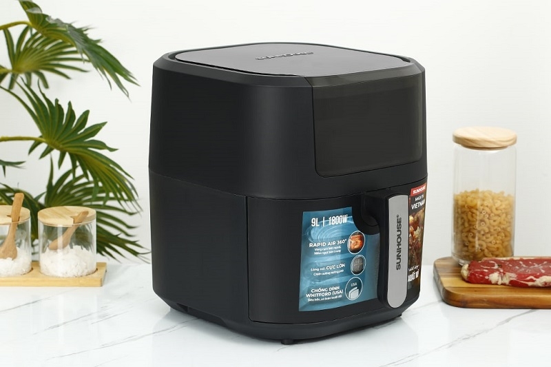 Công nghệ nồi chiên không dầu Sunhouse ảnh 5