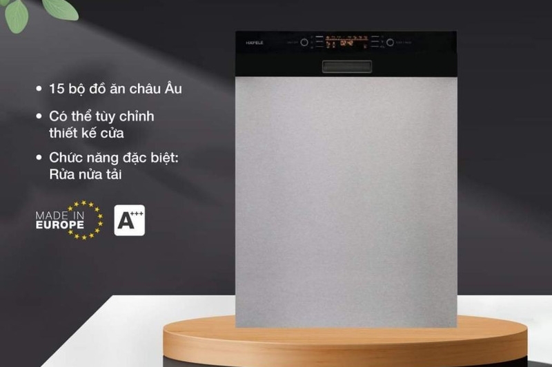 Máy rửa bát bán âm 15 bộ Hafele HDW-HI60B