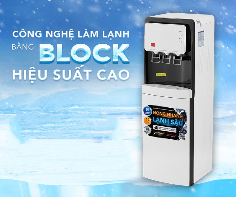 Công nghệ trên cây nước nóng lạnh hình 2