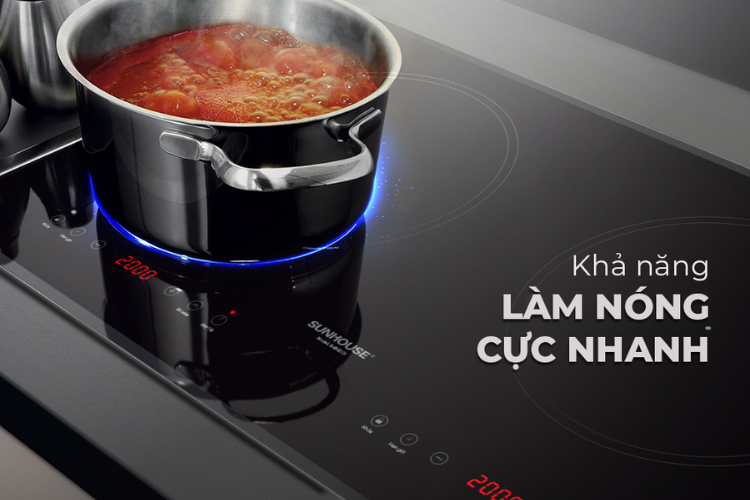 c&ocirc;ng suất bếp từ 3