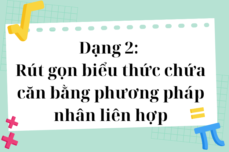 công thức nhân liên hợp 4