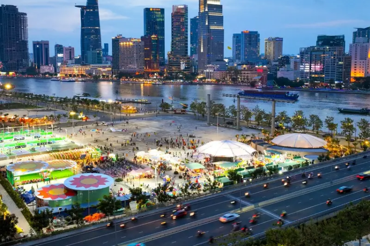 công viên bờ sông sài gòn 6